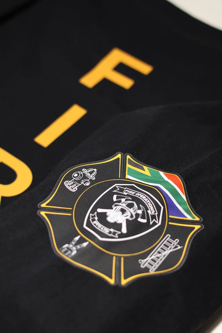 Colour Fire Operations garment print